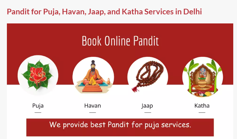 Book Pandit for Puja